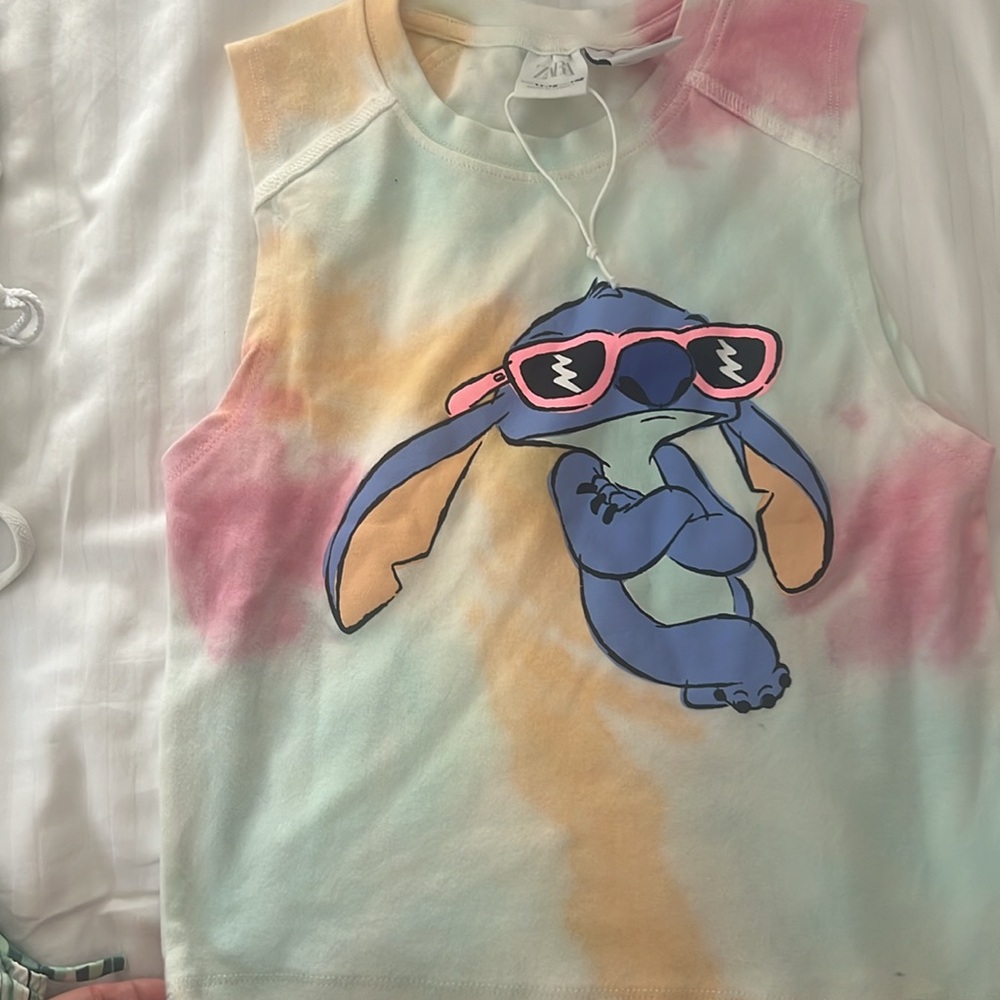 NIRVANA Pink Tee with Smiley Faces - Picture 3 of 3